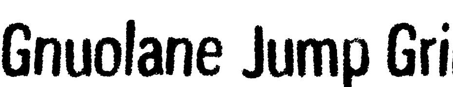 Gnuolane Jump Grind Regular Yazı tipi ücretsiz indir